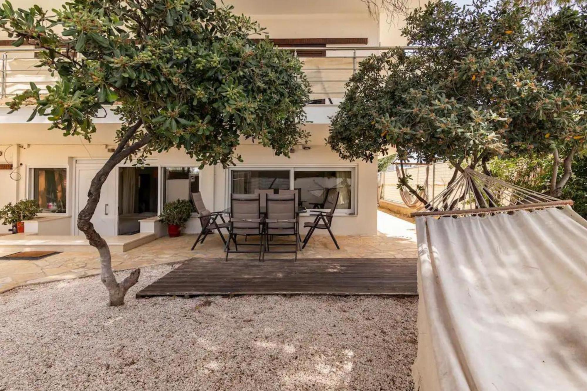 Rafia Loft Loutraki, Garden & Pool Table - Beach Екстериор снимка