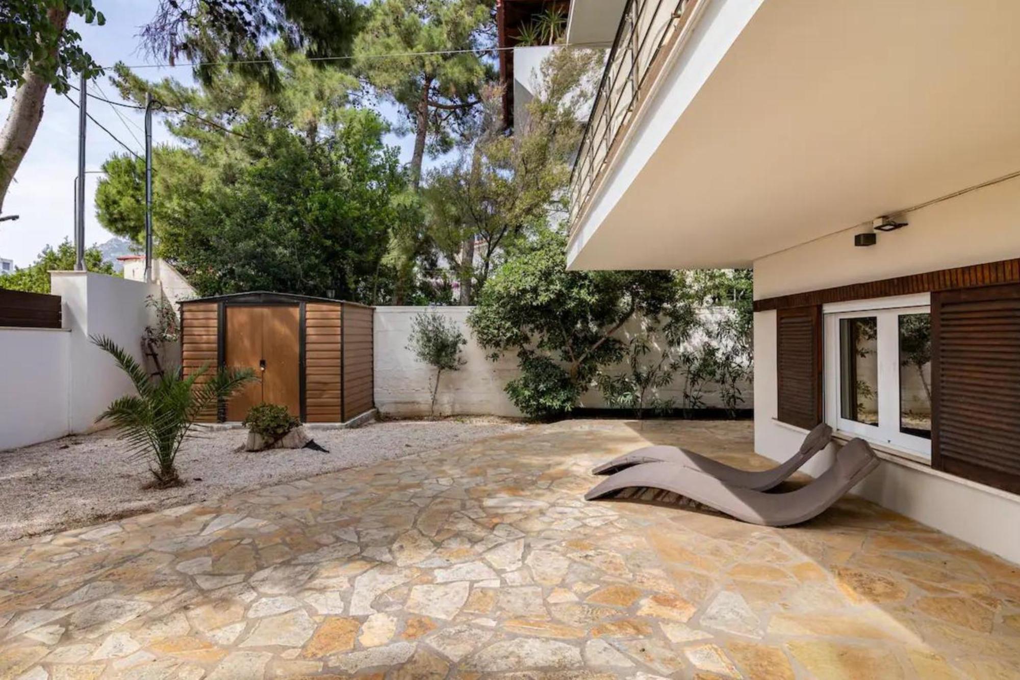 Rafia Loft Loutraki, Garden & Pool Table - Beach Екстериор снимка
